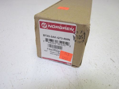 NORGREN B73G-3AK-QT3-RMN FILTER/REGULATOR *NEW IN A BOX*