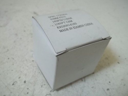 50MMP915 PRESSURE GAUGE 0-160PSI *NEW IN A BOX*