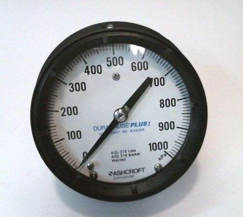 Ashcroft 45-1379SS-02B-XLL-1000KPAG Pressure Gauge
