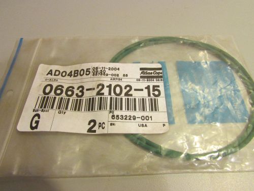 Atlas Copco O-Ring 0663-2102-15 Pack of 2