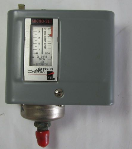 Penn johnson controls single pressure control switch spst p170ab-12 nnb for sale