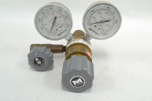 Matheson 3122-500 compressed gas 3000psi 1/4 in pneumatic regulator b331149 for sale