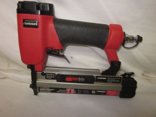 Used Husky 2&#034;Brad Nailer Model#PEGD625 Woodworking Carpentry