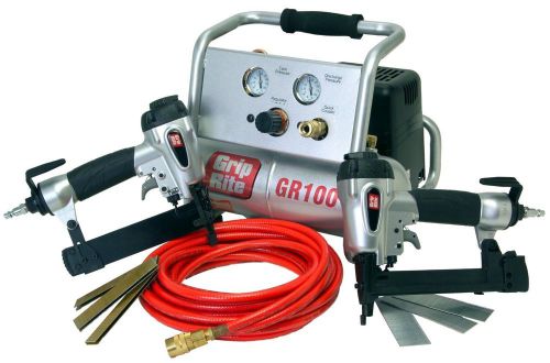 GripRite Commpressor, Stapler &amp; Nailer Gun Kit GR100KIT2, Two Tool Finish &amp; Trim