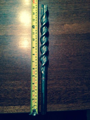 Hilti hammer drill bit 1 1/4 y by 15&#034; long concrete masonry. sds max drive for sale