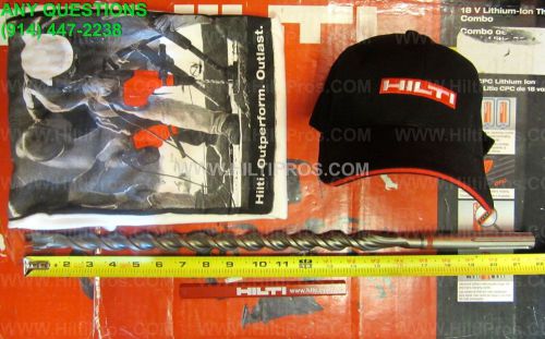 HILTI BIT TE-YX 7/8&#034; X 21&#034;, SDS MAX, PREOWNED, MINT CONDITION, EXTRAS, FAST SHIP