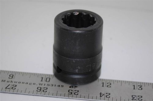 Snap On 15/16&#039;&#039; Shallow Impact Socket 12 Point 3/4&#039;&#039; Drive IMD302A Tool Exc Cond