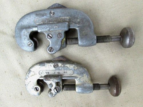 Vintage rigid pipe cutters #10 and #15 pipes for sale