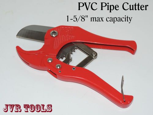 PVC Pipe Cutter Tubing Hose Ratcheting Cut Action Type Cuts 1-5/8&#034; Tube Cutter