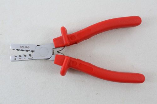 For cable end sleeves Style Small Crimping Plier 1.5-6mm? PZ1.5-6 YB
