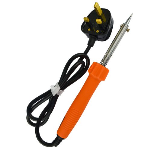 60w soldering iron electric solder 230v with copper tip by bergen at307 for sale
