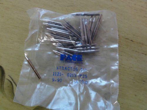 NEW NOS LOT 24 PACE DESOLDERING EXTRACTOR TIPS 1121-0213 .020&#034;ID SX20 SX25 SX25V