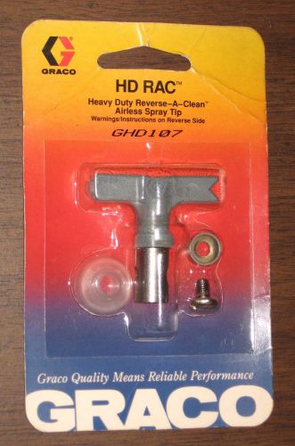 Graco GHD107 HD RAC Heavy Duty Reverse-A-Clean Airless Spray Tip