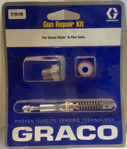 Graco gun repair kit | graco silver &amp; flex guns | 218143 for sale