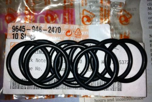 STIHL O RING 23x3 FOR MS200T CHAINSAW PLUS MANY OTHER STIHL MODELS 9645-948-2470