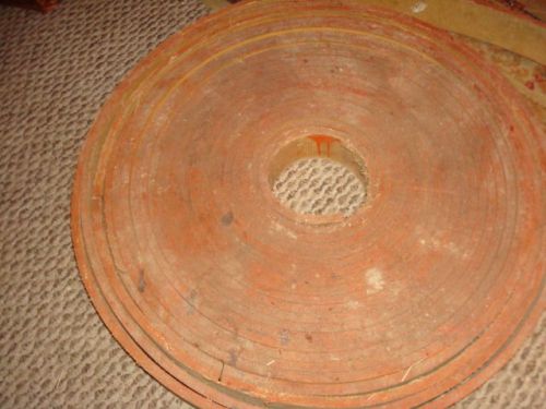 FLAT BELT BELTING MATERIAL ANTIQUE MACHINERY PARTS ROLL 2&#034; X 3/8 THICK CANVAS