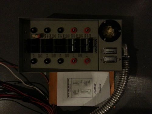 protran generator transfer switch panel
