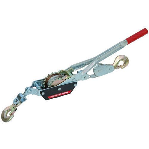 New 2 ton cable puller pulling hand power winch hoist turfer 2000lb trailer car for sale