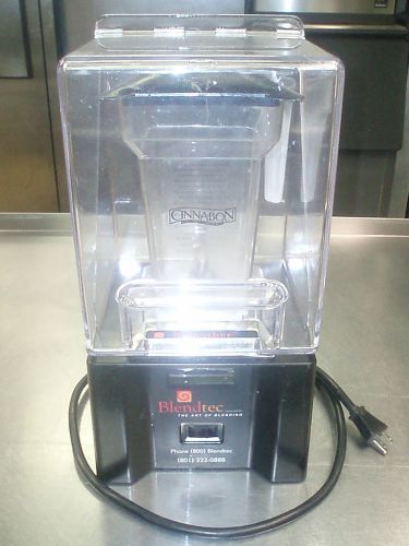 BLENDTEC KTEK ICB-7 COMMERCIAL BLENDER SMOOTHIE MIXER QUIET ONE COFFEE ICE CREAM
