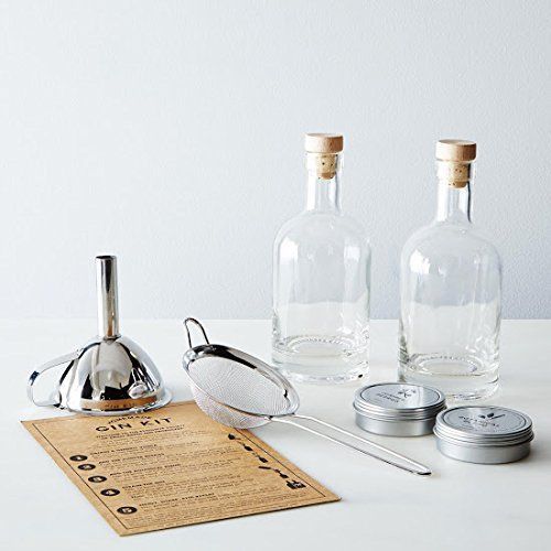 Mason shaker homemade gin starter holiday gift set kit unopened for sale