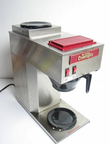 Mr. coffee concepts  rb-2 commercial coffee maker 2 warmers (ar 10) for sale