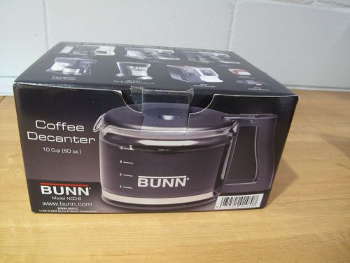 BUNN NCD 10 Cup Black Coffee Decanter Pot Maker Handle Coffeemakers Carafe Boil