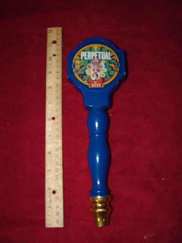 TROEGS PERPETUAL IPA Tap Handle Nice Used Condition BLUE