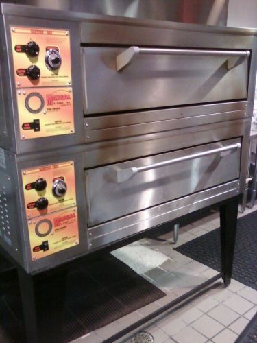 Marsal double deck pizza ovens