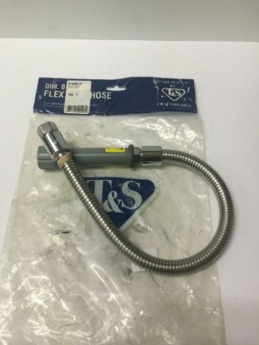 T&amp;S B-0026-H 26&#034; Flexible Stainless Steel Hose, Less Handle, without washers