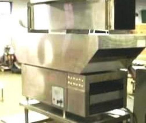 Holman electric tunnel oven with steel wire belt for sale
