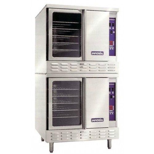 New imperial double deck gas convection oven 140,000 btu&#039;s model icv-2 for sale