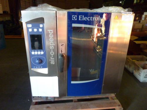 New $39,000 online price electrolux air-o-speed 260573 high speed combi oven 101 for sale