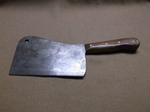 Vintage meat cleaver 16&#034; long for sale