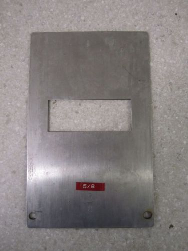 Patty O Matic Patty Maker Former Forming Seal Plate 5/8&#034;