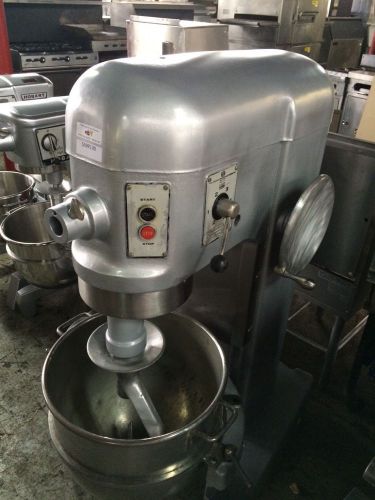 Hobart 60qt bakery,pizza,dough mixer h-600 single phase 1hp for sale