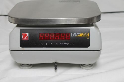OHAUS VALOR 2000 SCALE V21PW15-NO POWER ADAPTER