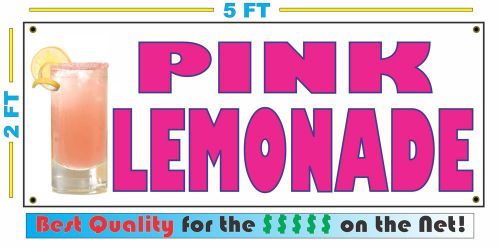 Full Color PINK LEMONADE BANNER Sign NEW XL Larger Size