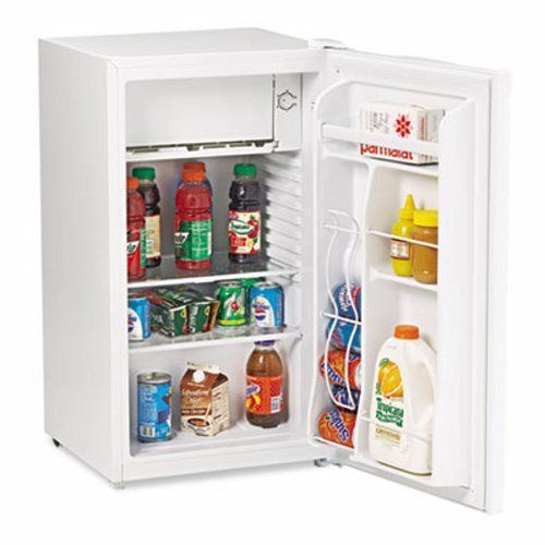 Avanti 3.4 cu. ft. refrigerator with can dispenser and bins, white (avarm3306w) for sale