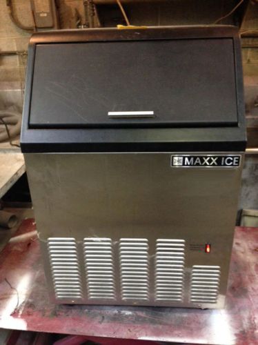 Mim130 maxx ice undercounter ice machine, 135 lbs, air cooled, individual bullet for sale
