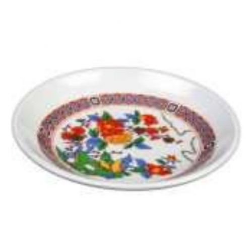 NEW Thunder Group Lotus Collection 12-Pack Plate  4-1/2-Inch  Melamine  White
