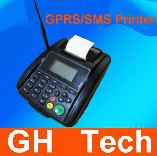 Wireless gsm sms/gprs printer for restaurant/fast food hotel online order system for sale