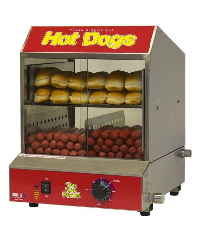 Commercial hot dog steamer cooker dog pound bun warmer machine 60048 for sale