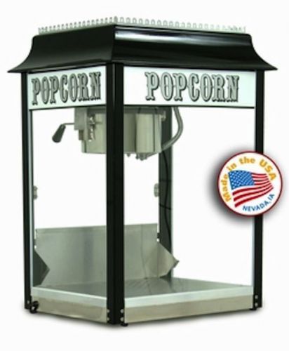 Popcorn Machine Popper Paragon 1911 8 oz Black &amp; Chrome