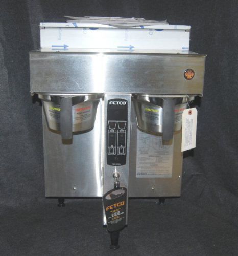 NEW FETCO DUAL AIRPOT COFFEE BREWER with HOT WATER DISPENSER!