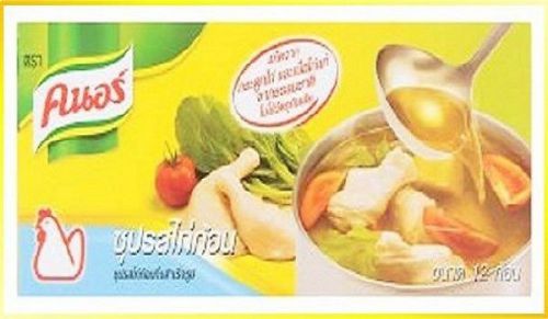 Garnish soup tastes of chicken,soup Thailand,Thailand food,taste the 120gx12 Pcs