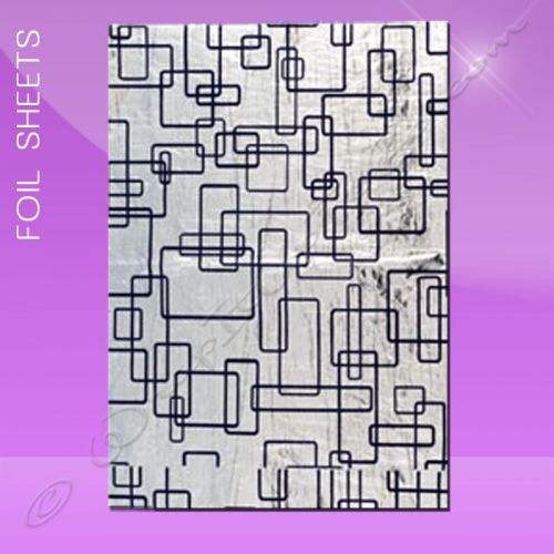 Foil Wrap Sheets – 10-1/2 x 13 – Blue Pattern