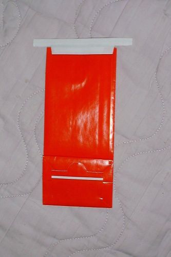 RED 1/2 LB TIN TIE BAGS FOR COFFEE, TEA, PASTRY