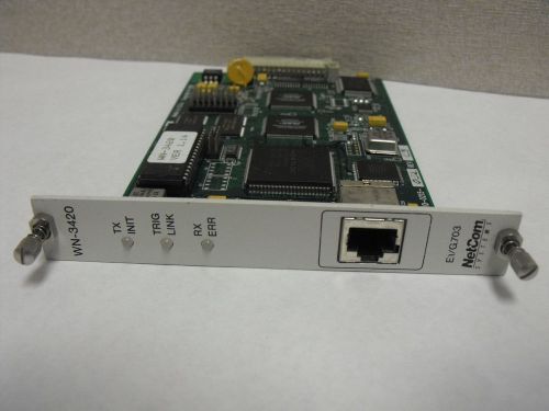 Spirent smartbits wn-3420 wan smartcard for sale