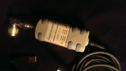 Rohde &amp; Schwarz NRP-Z11 Universal Power Sensor 10MHz to 8GHz with USB adapter