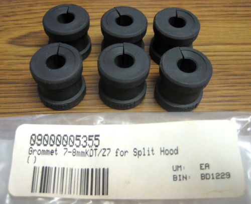 Harting 09000005355 Grommet 7-8mm KDT/Z7 For Split Hood (Lot of 6)
